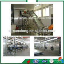 LSZ fluidized IQF Tunnel Freezer for Frozen Vegetables Fruit Seafood